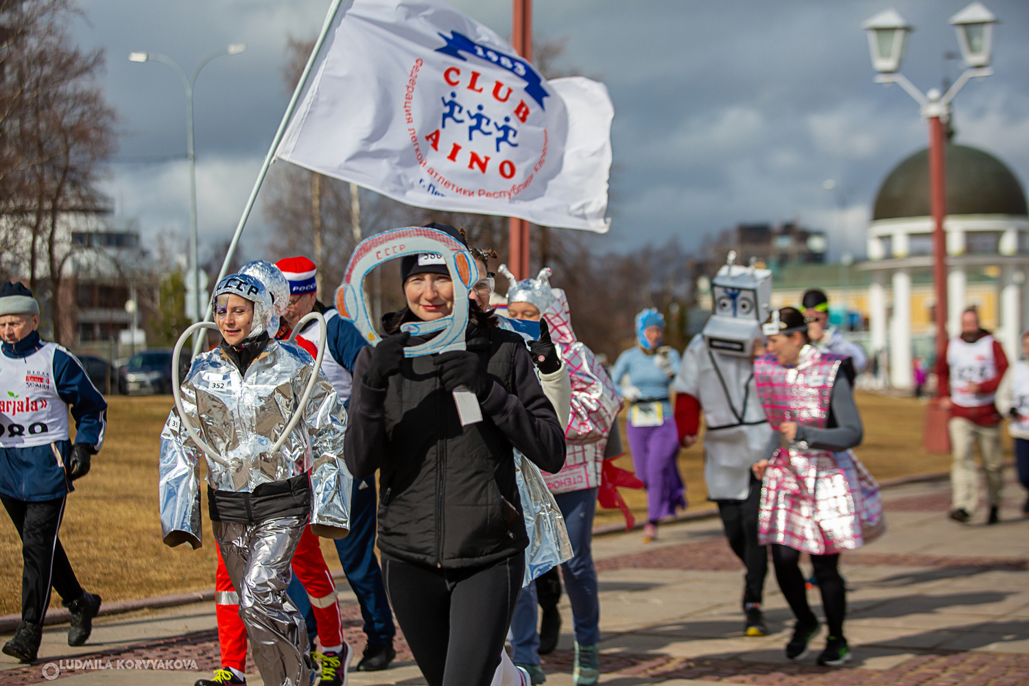Инопланетяне и космонавты: костюмированный фан-забег состоялся в Петрозаводске