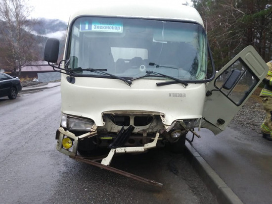 Два человека пострадали в ДТП с автобусом на алтайской трассе