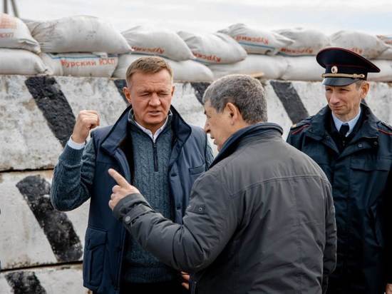 В Курской области на границе работают контрольные пункты наблюдения