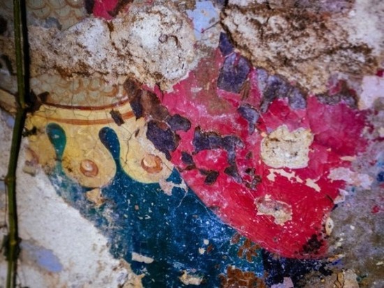 В Воронеже в старинном доме были найдены загадочные фрески