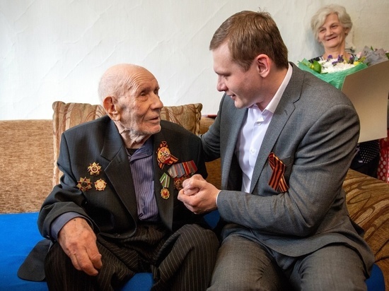 В Хакасии отметил свое 100-летие ветеран Великой Отечественной войны