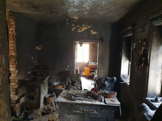 В пожаре в Тихорецком районе погиб 59-летний мужчина