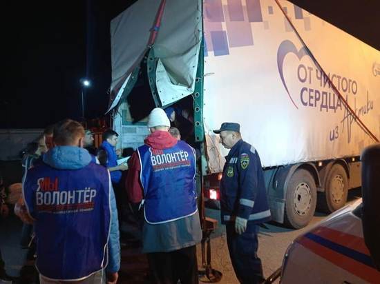 В Белгород из Надыма доставили 80 кубометров гуманитарной помощим