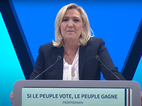 МВД Франции: Ле Пен опережает Макрона в первом туре