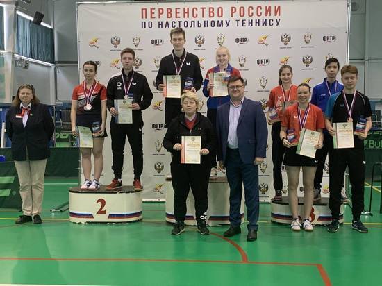 Нижегородские спортсменки завоевали «золото» на первенстве России по настольному теннису