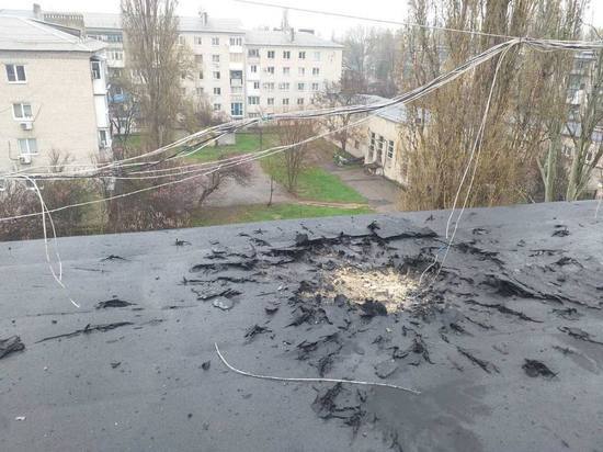 Окраина Донецка снова пострадала от обстрела