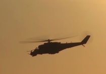 Российское Минобороны показало работу экипажей вертолетов армейской авиации