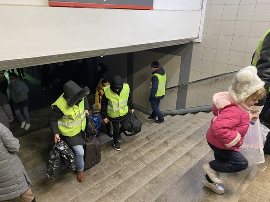 13 апреля в Рязань-2 прибыл поезд с эвакуированными жителями Украины