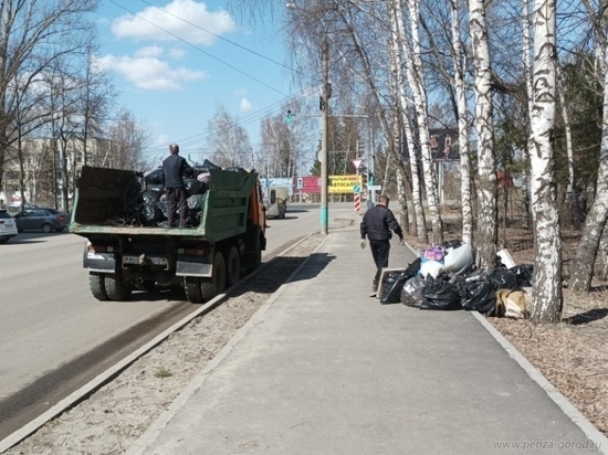 Пензенская администрация отчиталась об уборке города