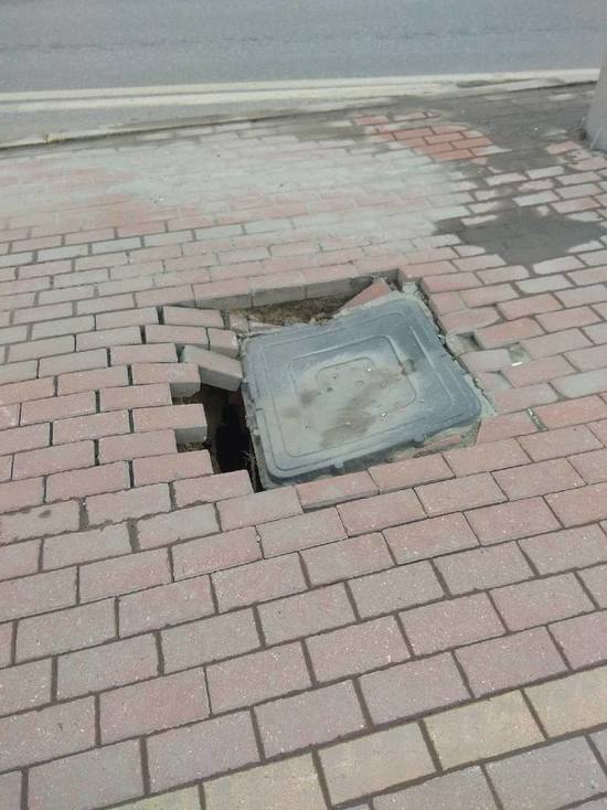 Пензенцы обеспокоены огромными провалами в асфальте