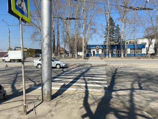 Новосибирец сбил школьника на нерегулируемом пешеходном переходе