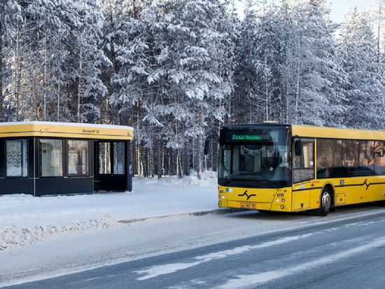 На Ямале за год установят больше 30 теплых остановок общественного транспорта