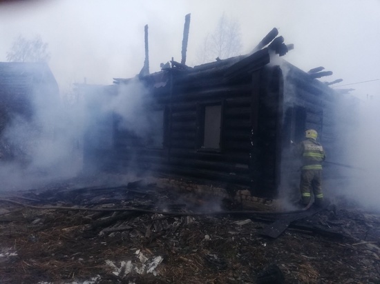 В Ивановской области в очередной раз сгорела "заброшка"
