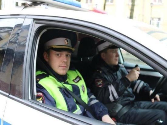 В Брянске патруль ДПС задержал подозреваемого в нападении