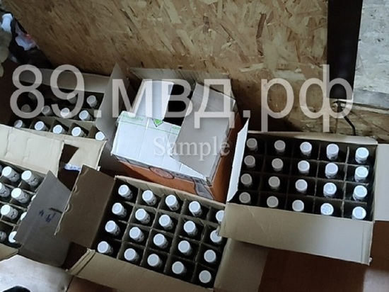 2,5 тысячи бутылок контрафактного алкоголя нашли полицейские у бизнесменов в Салехарде