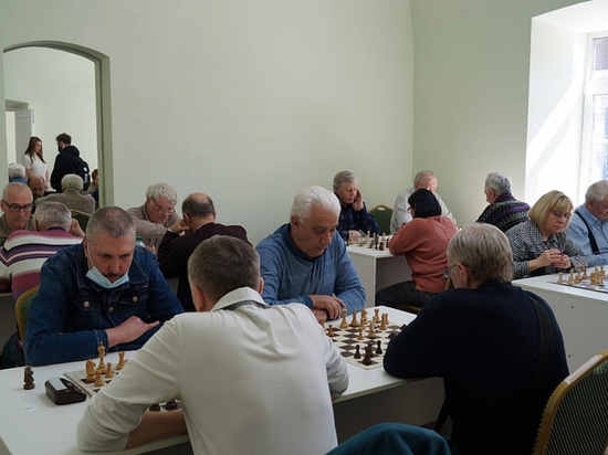 В Тульской области состоялся шахматный турнир среди пенсионеров