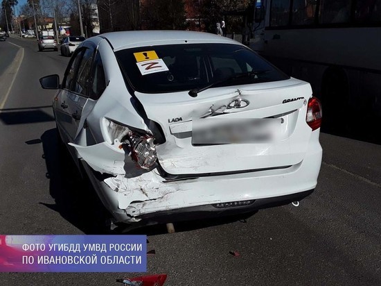 В Ивановской области автоледи устроила аварию, в которой травмы получил 16-летний парень