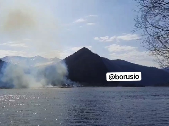 В национальном парке «Шушенский бор» в Красноярском крае начался пожар