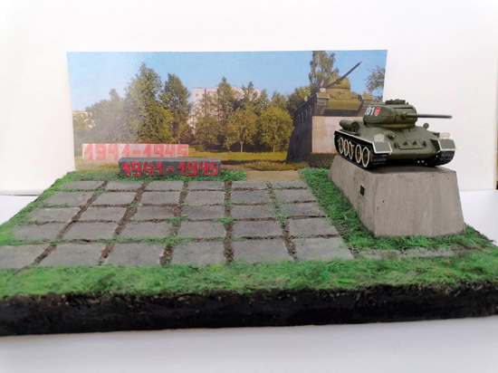 Восьмилетний школьник из Петрозаводска создал диораму, посвященную памятному месту города