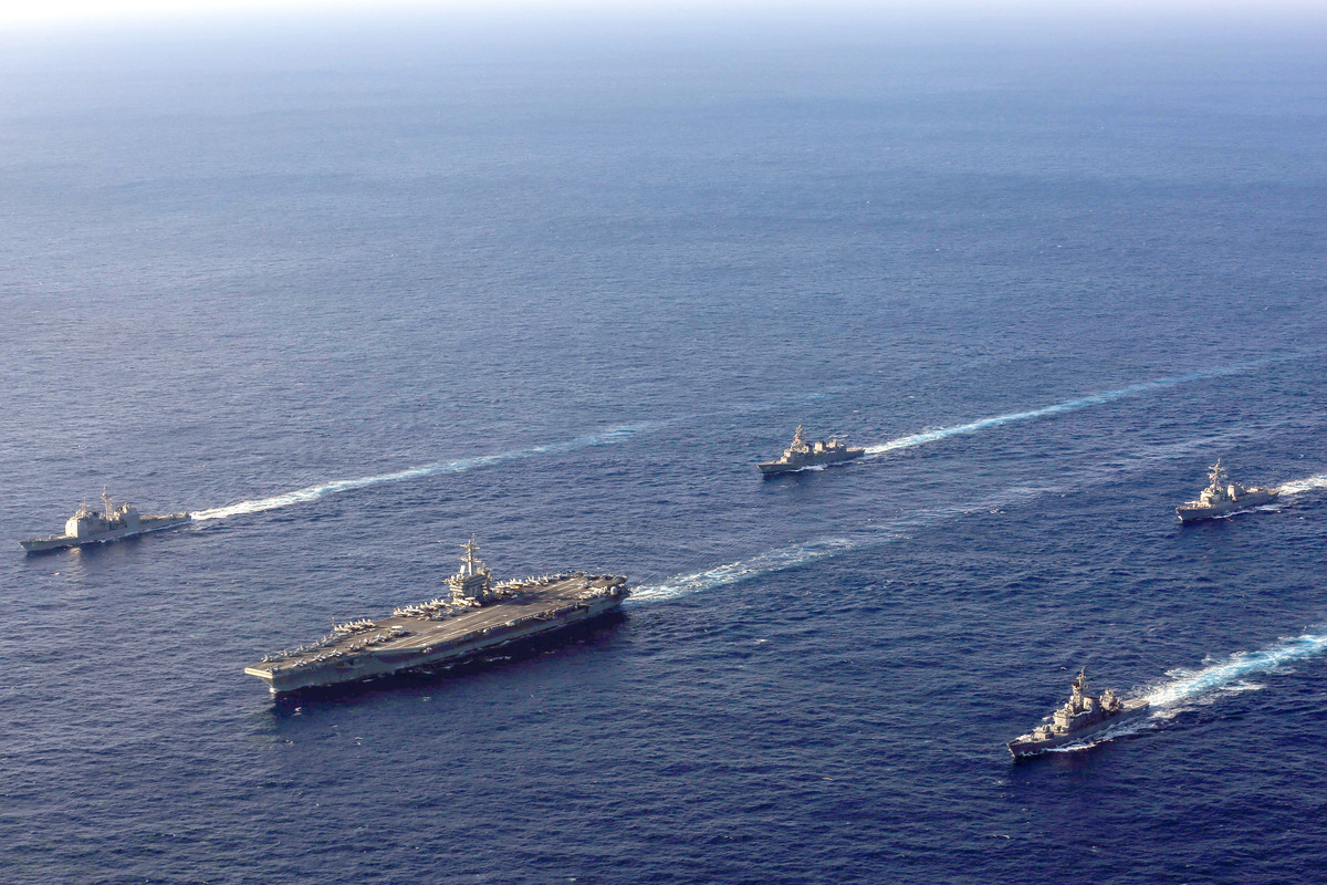 ВМС США протестируют доставку грузов между кораблями с помощью дронов - МК