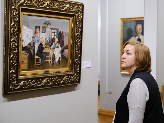 В Астрахани открылась выставка 66 картин передвижников