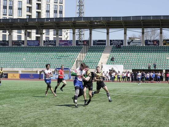 Дагестанская команда прошла в финал Чемпионата по регби-7