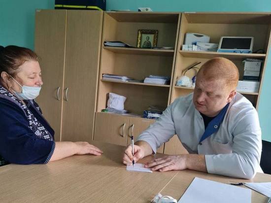 Глава белгородского минздрава провел прием пациентов в селе Большебыково