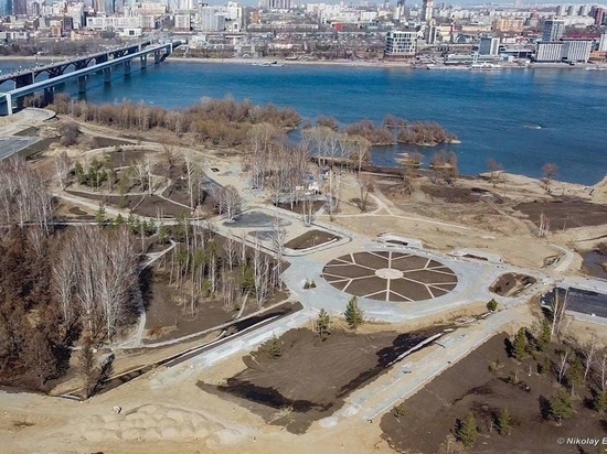 В Новосибирске начинают работы по благоустройству парка около нового ЛДС