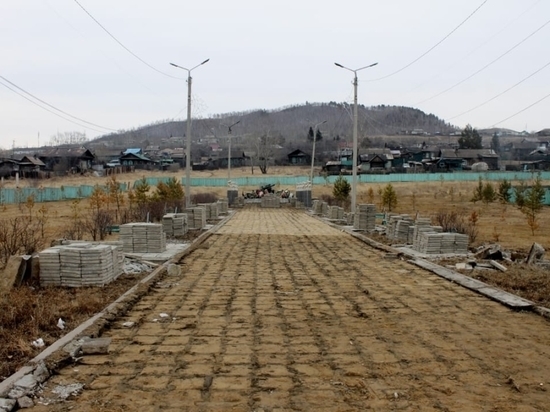 Благоустройство парка Победы началось в Сретенске