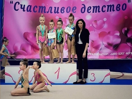 Гимнастки из Серпухова завоевали шесть медалей на турнире в Москве