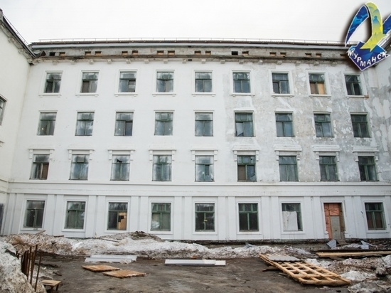Ремонтные работы дома для художественной школы в Мурманске ведутся с отставанием
