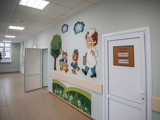 В Курской области за 3 года привели в порядок 38 детских поликлиник и отделений