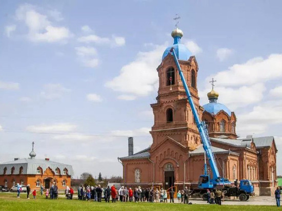 В одном из сёл Притамбовья на храм установили колокола