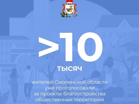 За проекты благоустройства в первые же дни проголосовало более 10000 Смолян