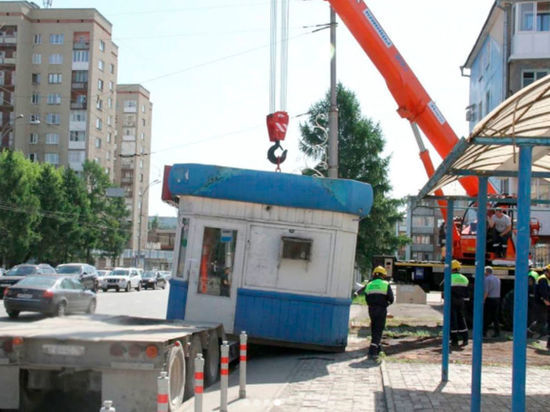 Столицу Кузбасса освободят еще от пяти незаконных ларьков