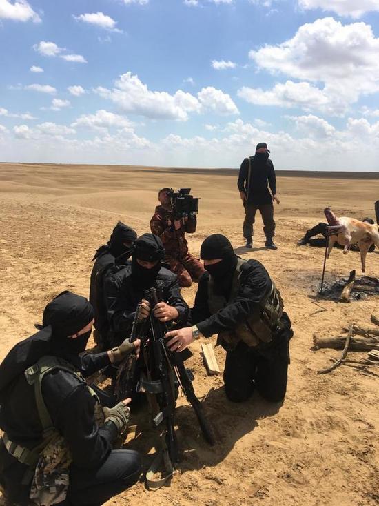 Ставрополец снимает боевик о войне в Сирии
