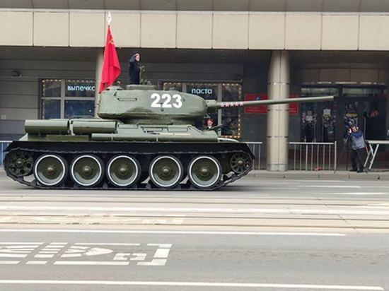В Калининграде на параде Победы пройдет танк Т-34, участвовавший в штурме Кенигсберга