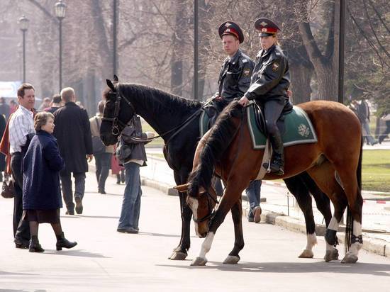 ГУ МВД Москвы опровергло выдачу полицейским автоматов к 9 мая