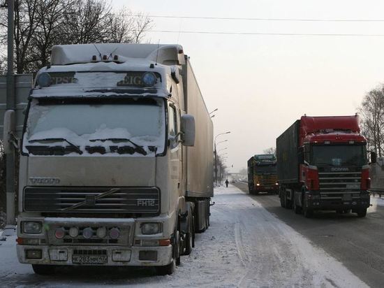В России попросили запретить поездки грузовиков из Евросоюза