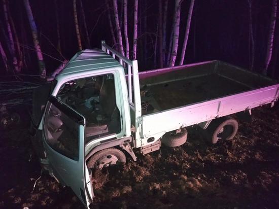Водитель грузовика получил травмы в ДТП в Читинском районе