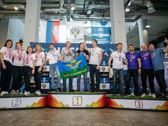 Туляки заняли 1 место в Кубке России по полетам в аэротрубе