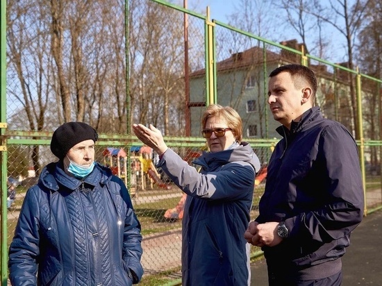 В Курске благоустроят сквер «Триумф»