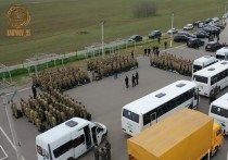 Глава Чечни Рамзан Кадыров сообщил об отправке из республики на Украину еще одного отряда добровольцев для участия в специальной военной операции
