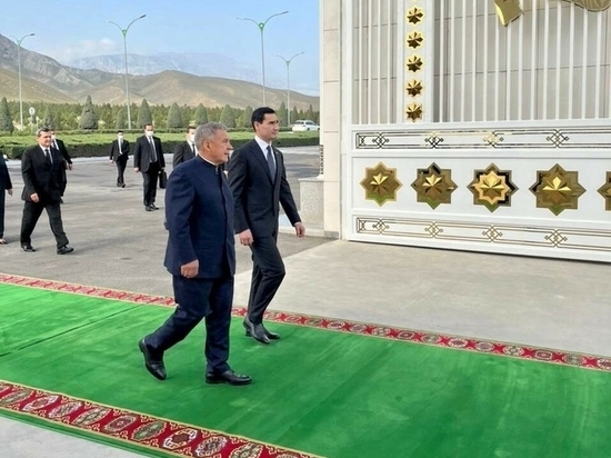 Минниханов пригласил президента Туркменистана на празднование 1100-летия принятия ислама Волжской Булгарией