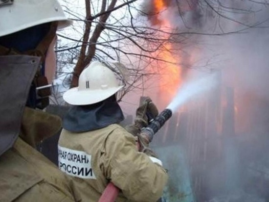 Пожарные не спасли сарай в Гвардейске