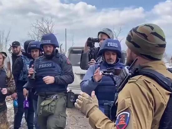 Кадыров рассказал о работе иностранных журналистов в Донбассе