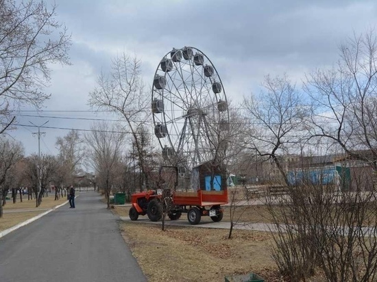 В Черногорске готовят к открытию городской парк культуры и отдыха