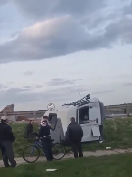 При жутком ДТП под Пензой у фуры отлетела кабина