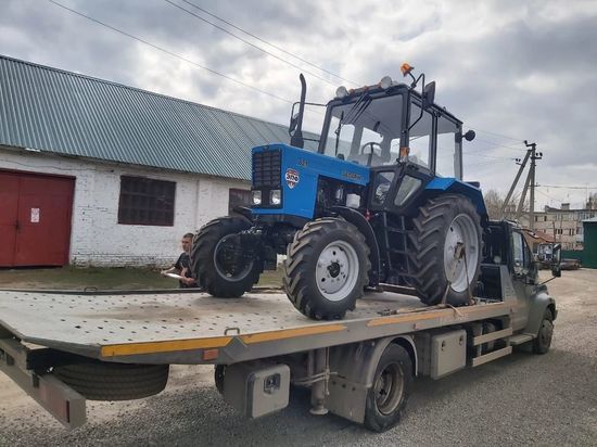  В Моршанском лесхозе появилось два новых трактора