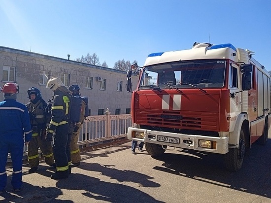 На Рыбинской ГЭС потушили условный пожар